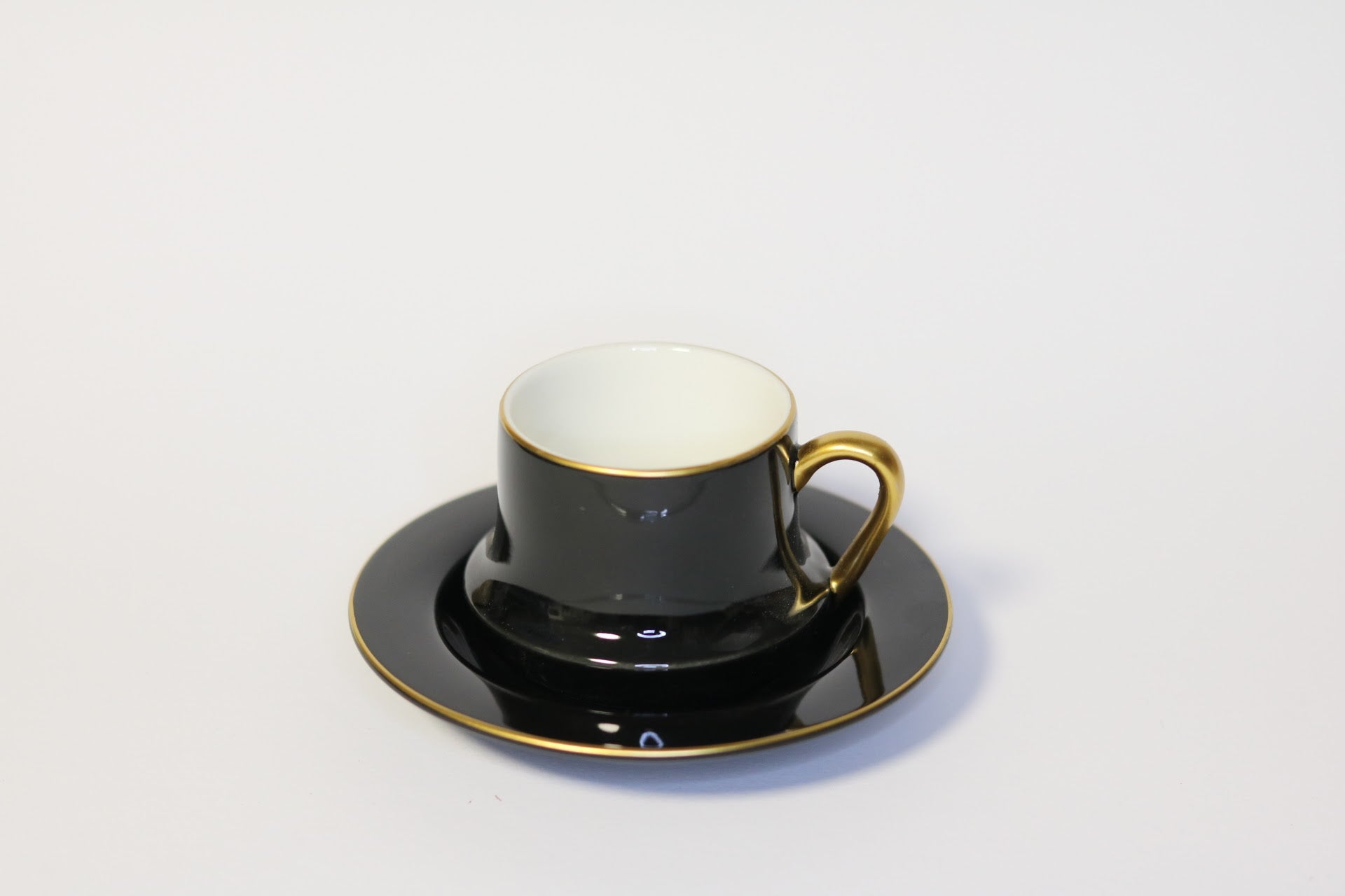 Mokkatasse in schwarz 12tlg